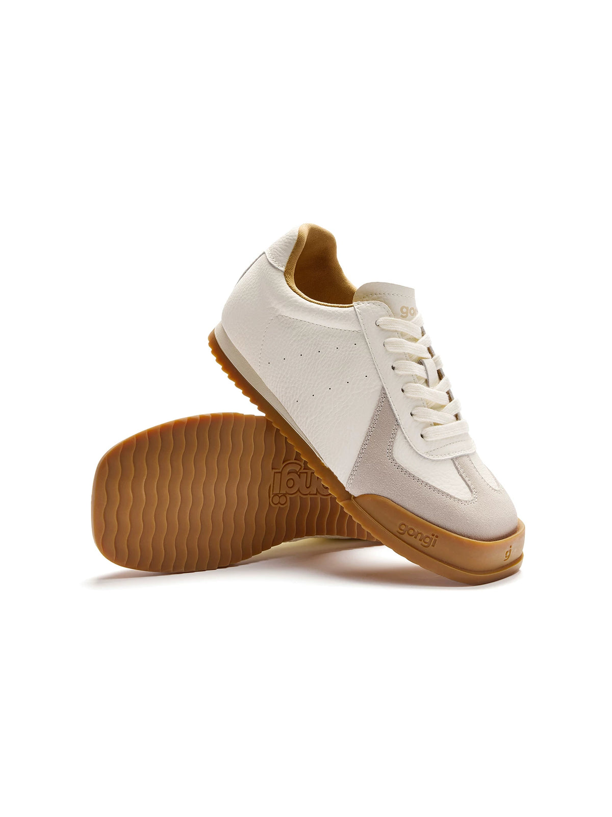 Retro Court Gum Sole Sneakers