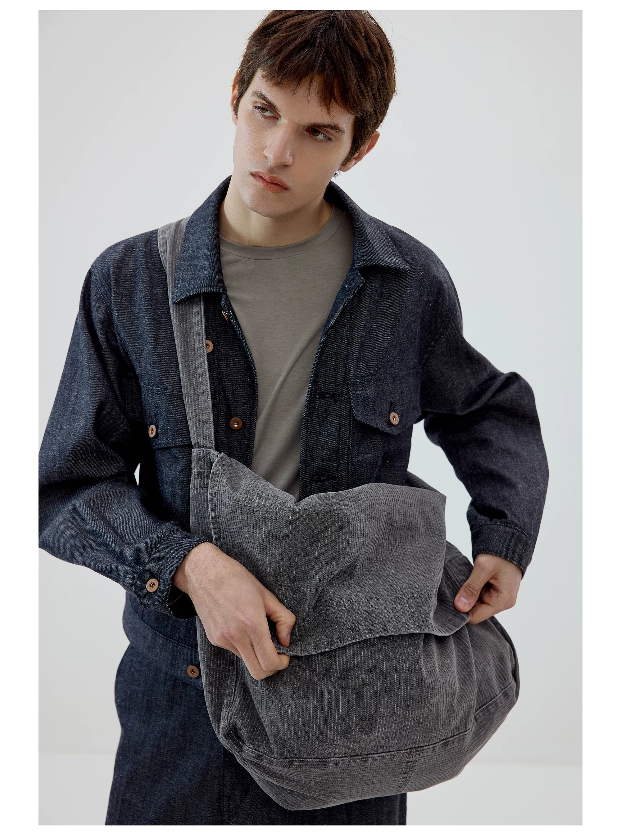 Rawloom Cropped Denim Jacket