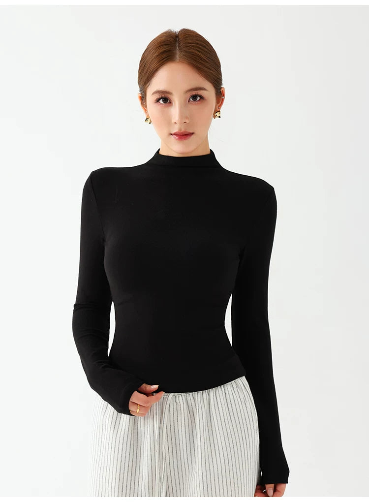 Celeste Mock Neck Top