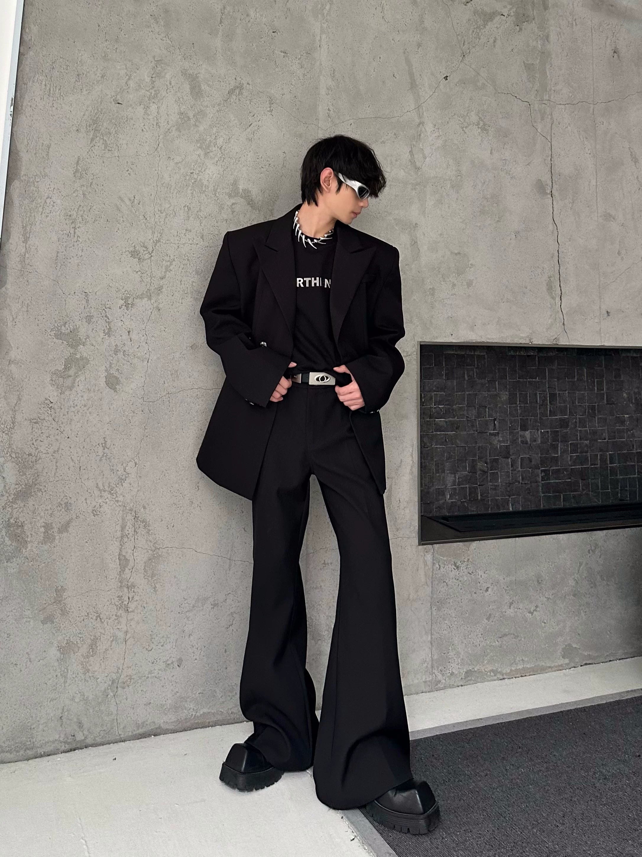 Onyx Apex Structured Blazer
