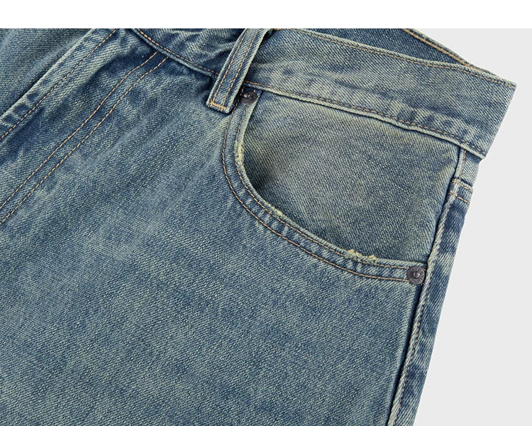 Sunfade Vintage Wash Wide-Leg Jeans
