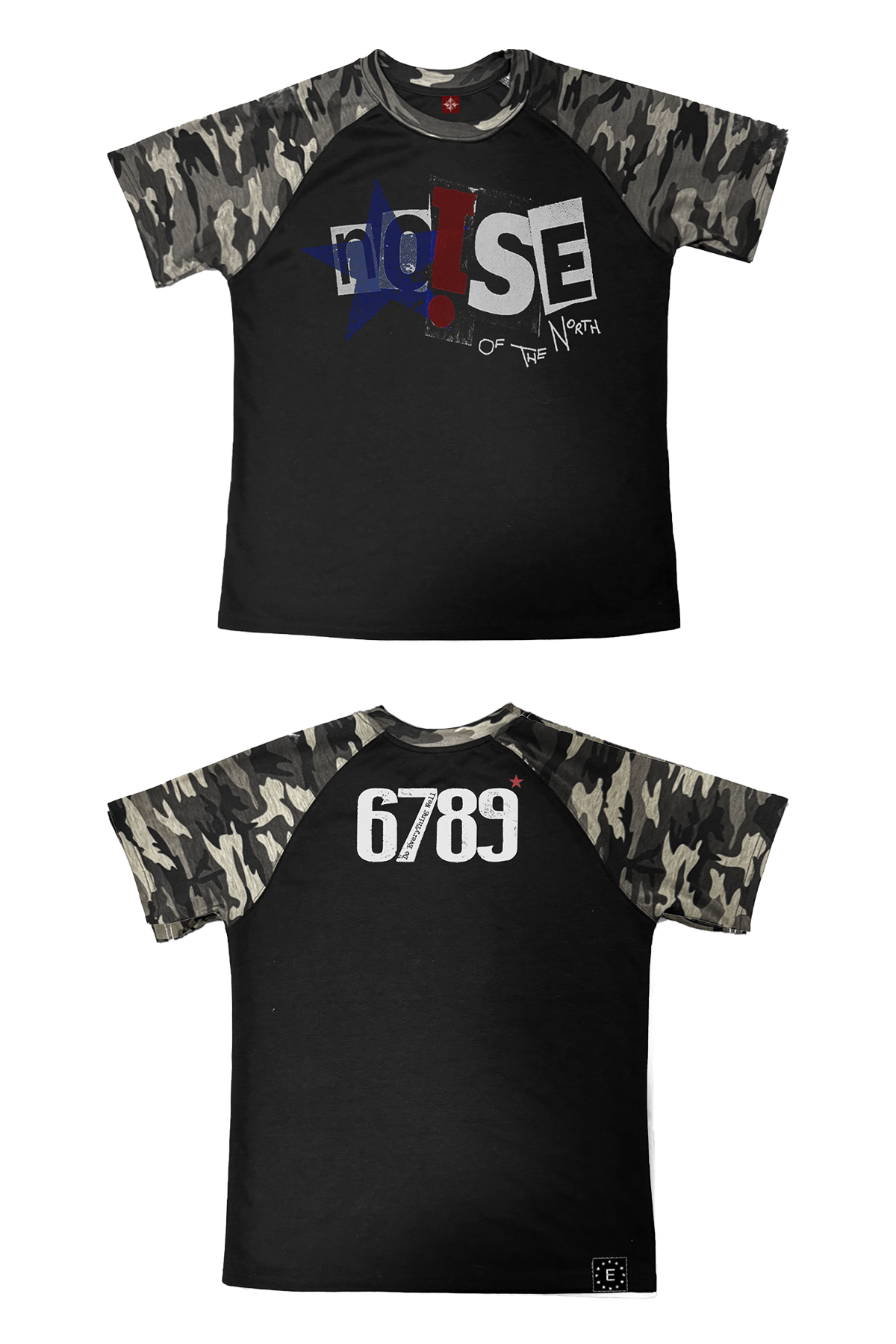 Camo Noise North Star Tee