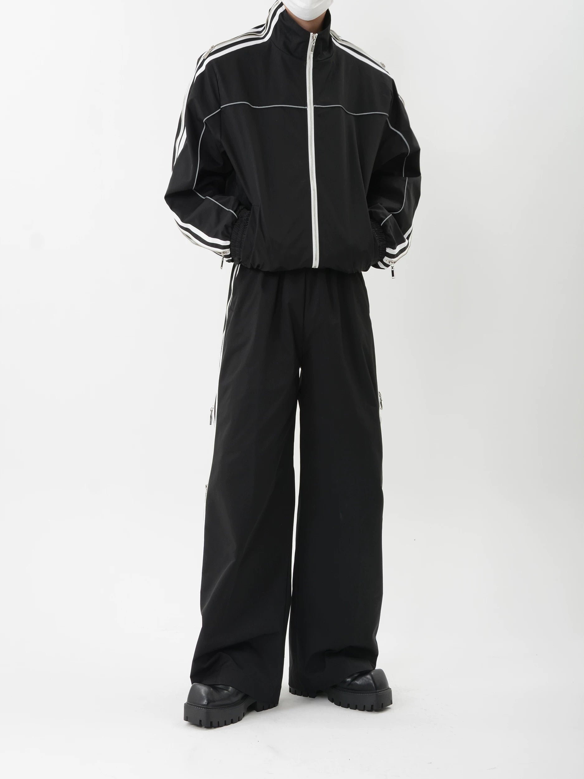 Circuit Stripe Track Jacket