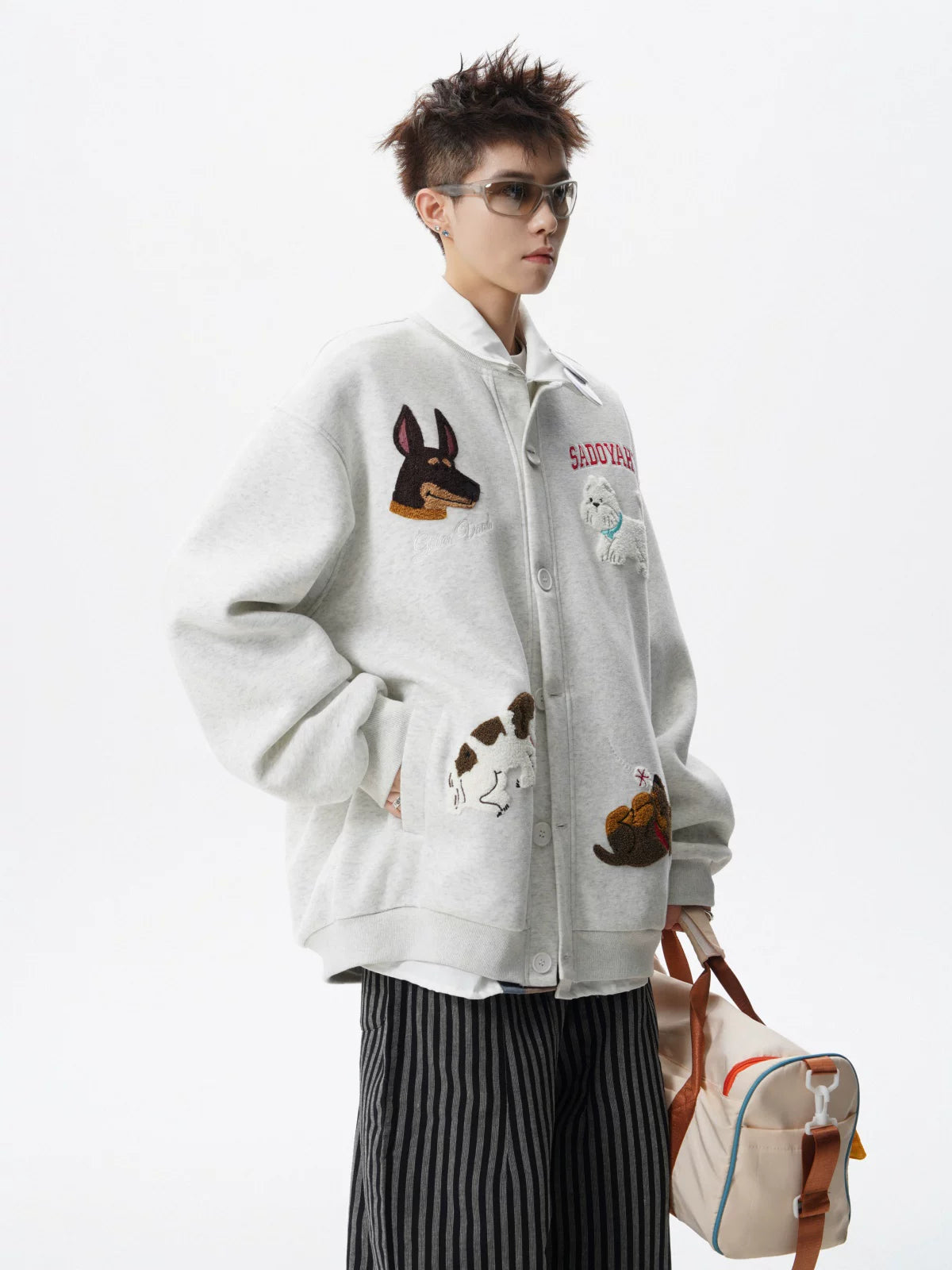 Puppy Parade Fleece Coach Jacket