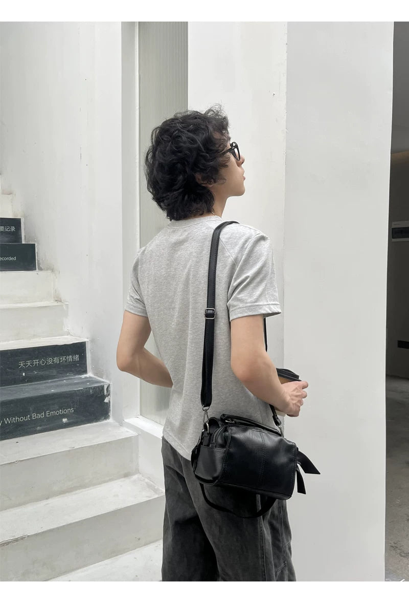 Noir Barrel City Satchel