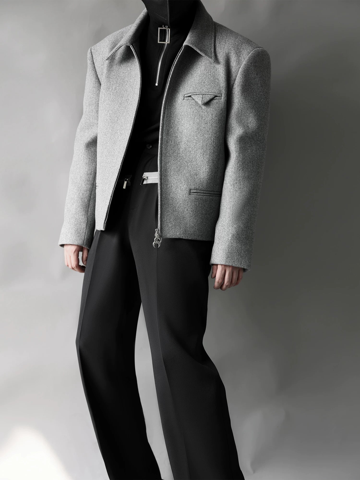 Steel Vector Zip Jacket