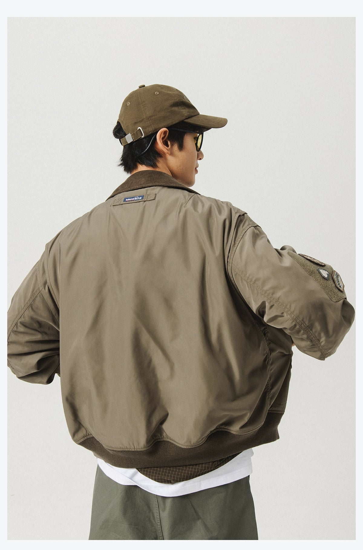 Utility Pocket Bomber Jacket