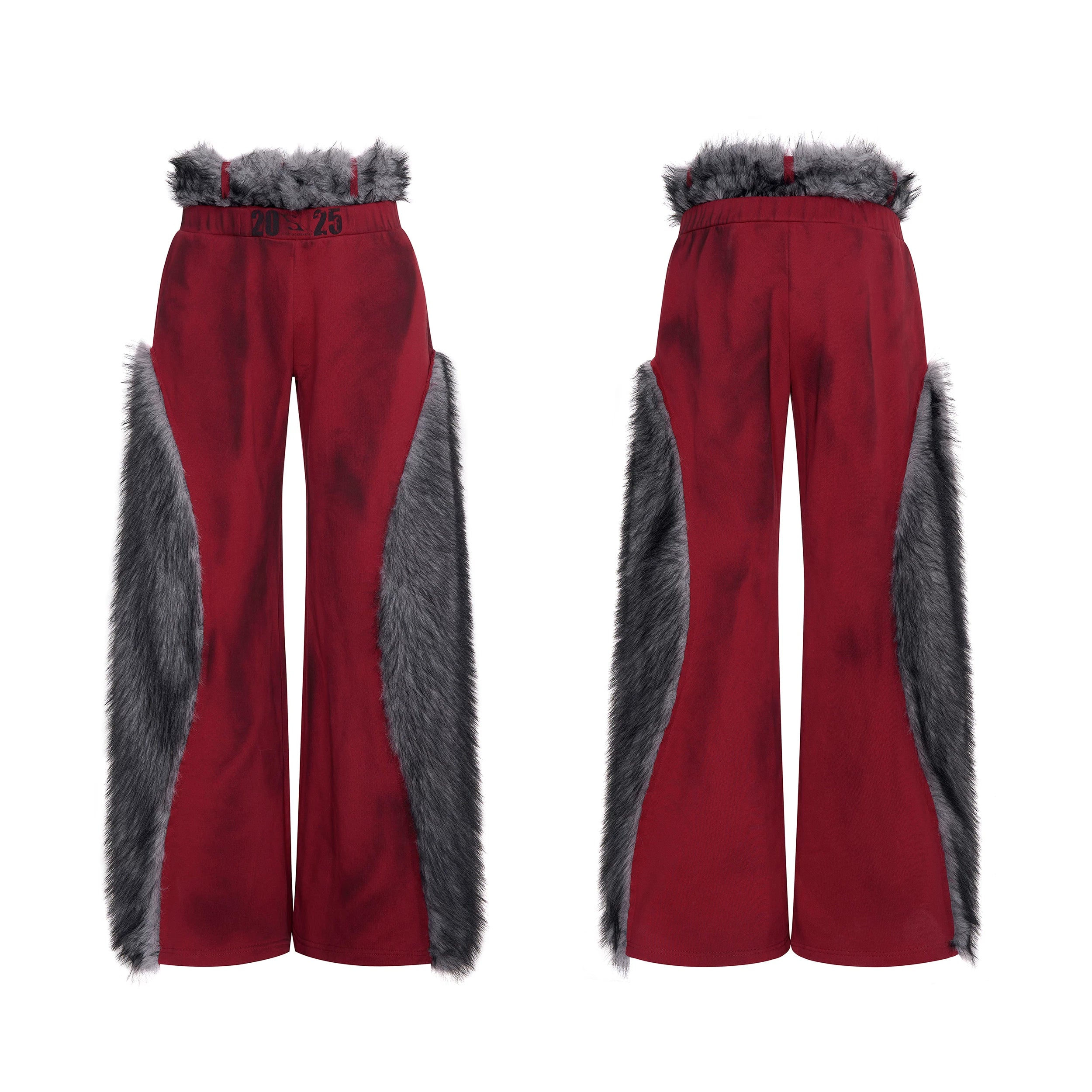 Frost Faux‑Fur Hooded Jacket and Pants Setup