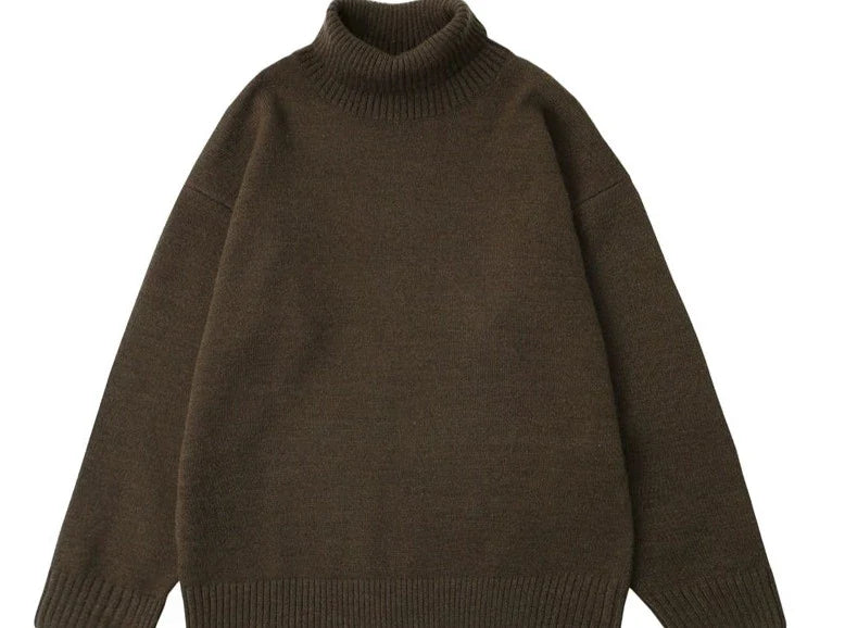 Turtleneck Boyfriend Sweater