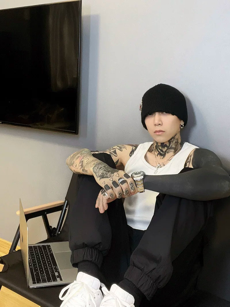 Midnight Gallery Ribbed Tank