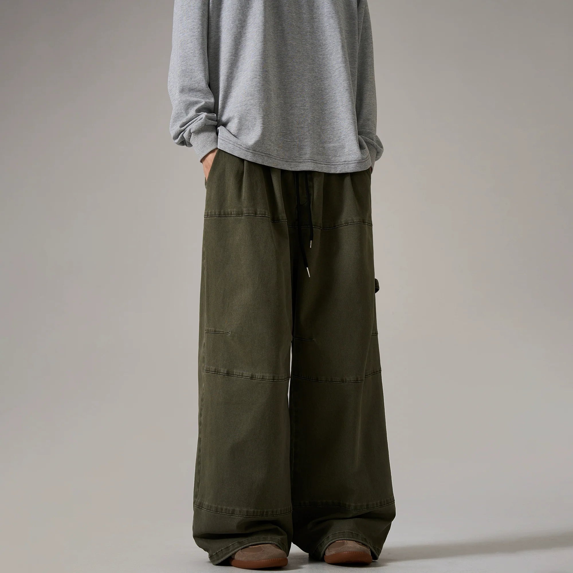 Wide Cargo Skater Pants