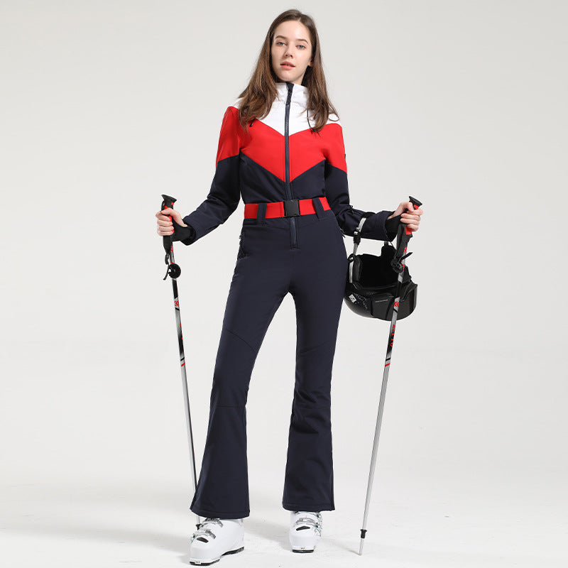Ridge Racer Colorblock Ski Suit