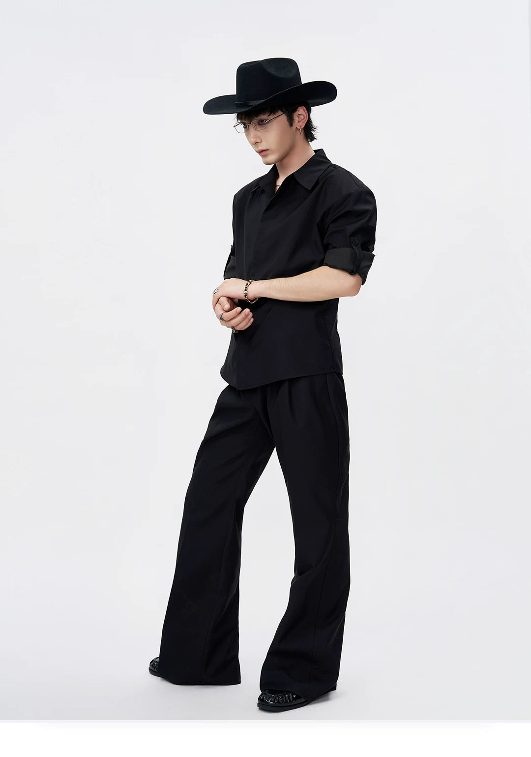 Sculpted Seam Fitted Shirt