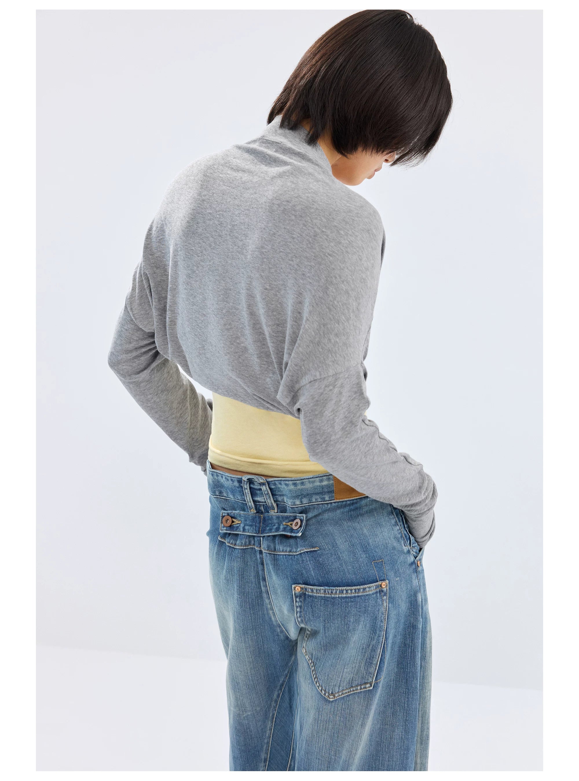 Cropped Shrug Cardigan