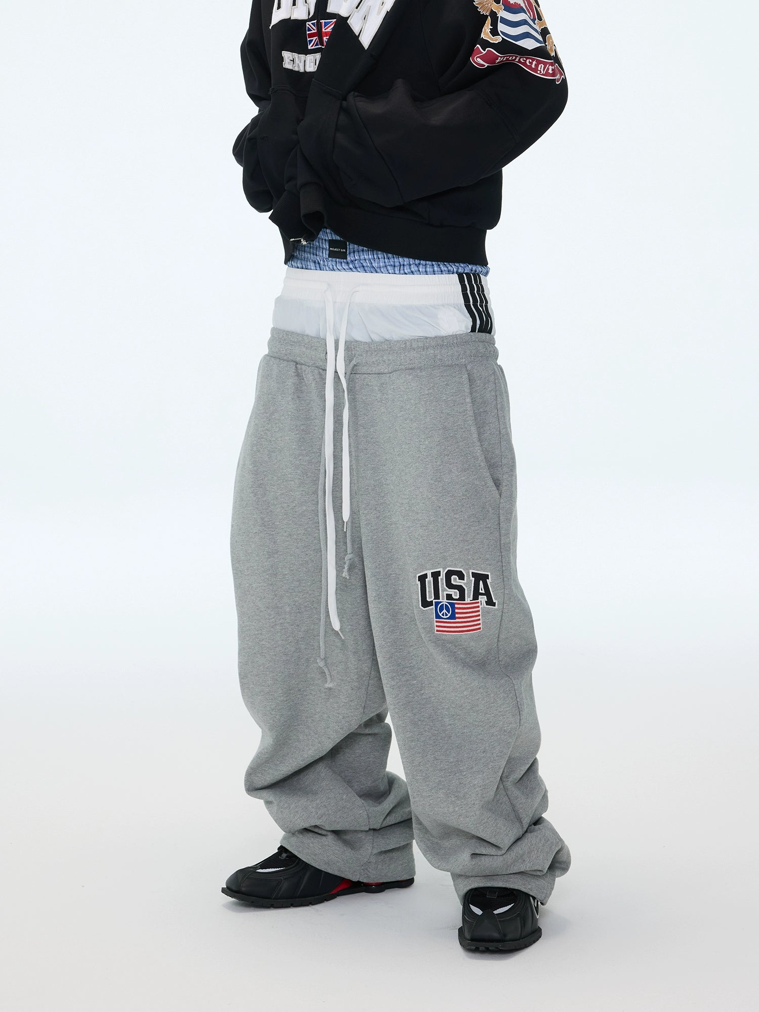 USA Bleacher Stack Sweatpants