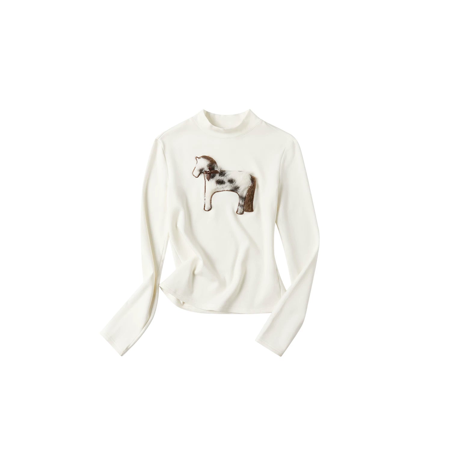 Fuzzy Daydream Kitty Embroidered Tee