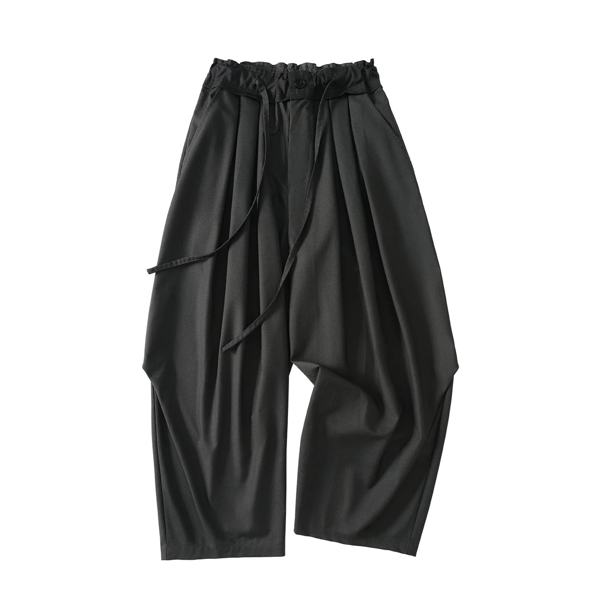Drawstring Cocoon Balloon Trousers