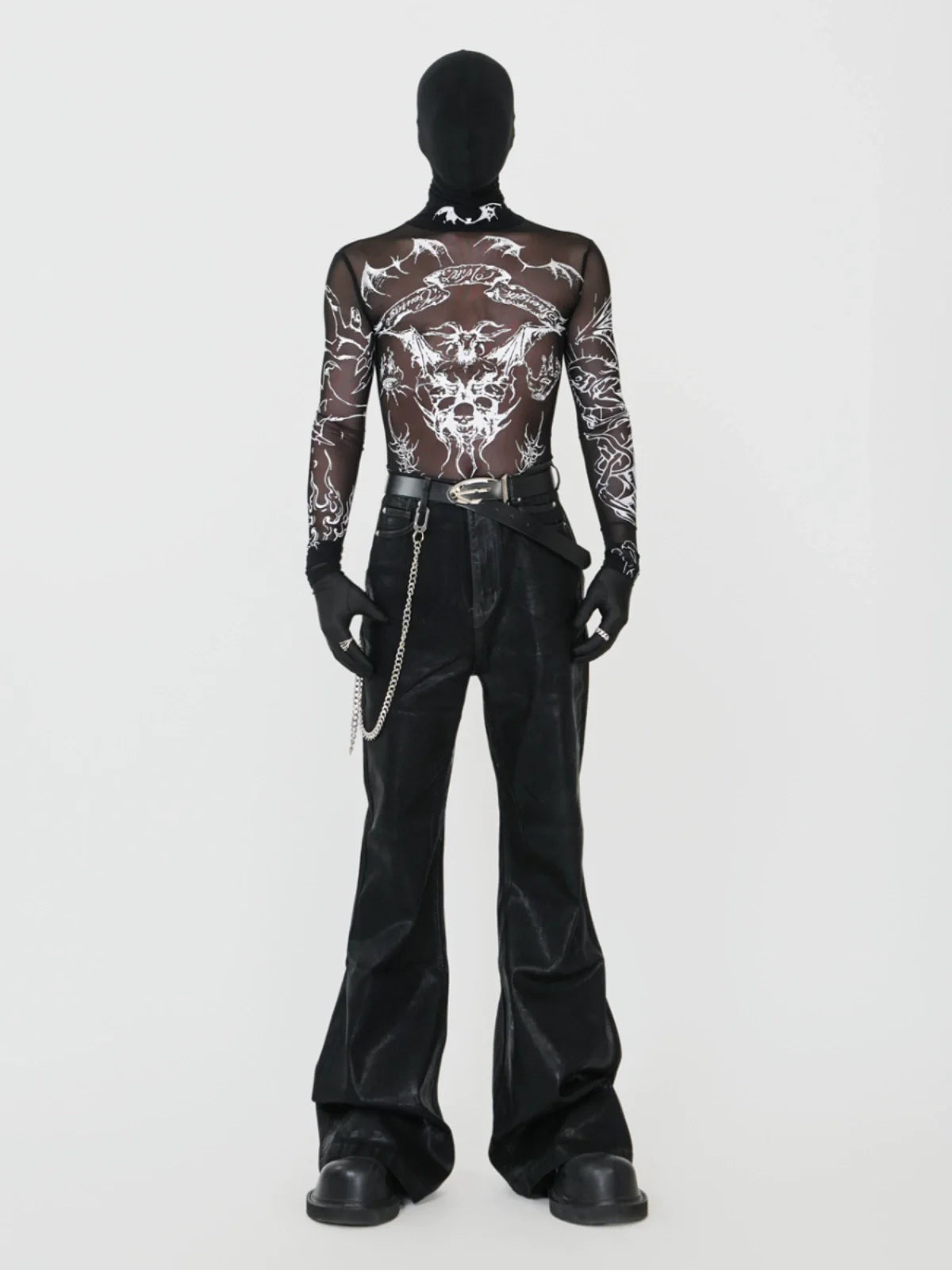 Nightfall Sheen Flared Jeans