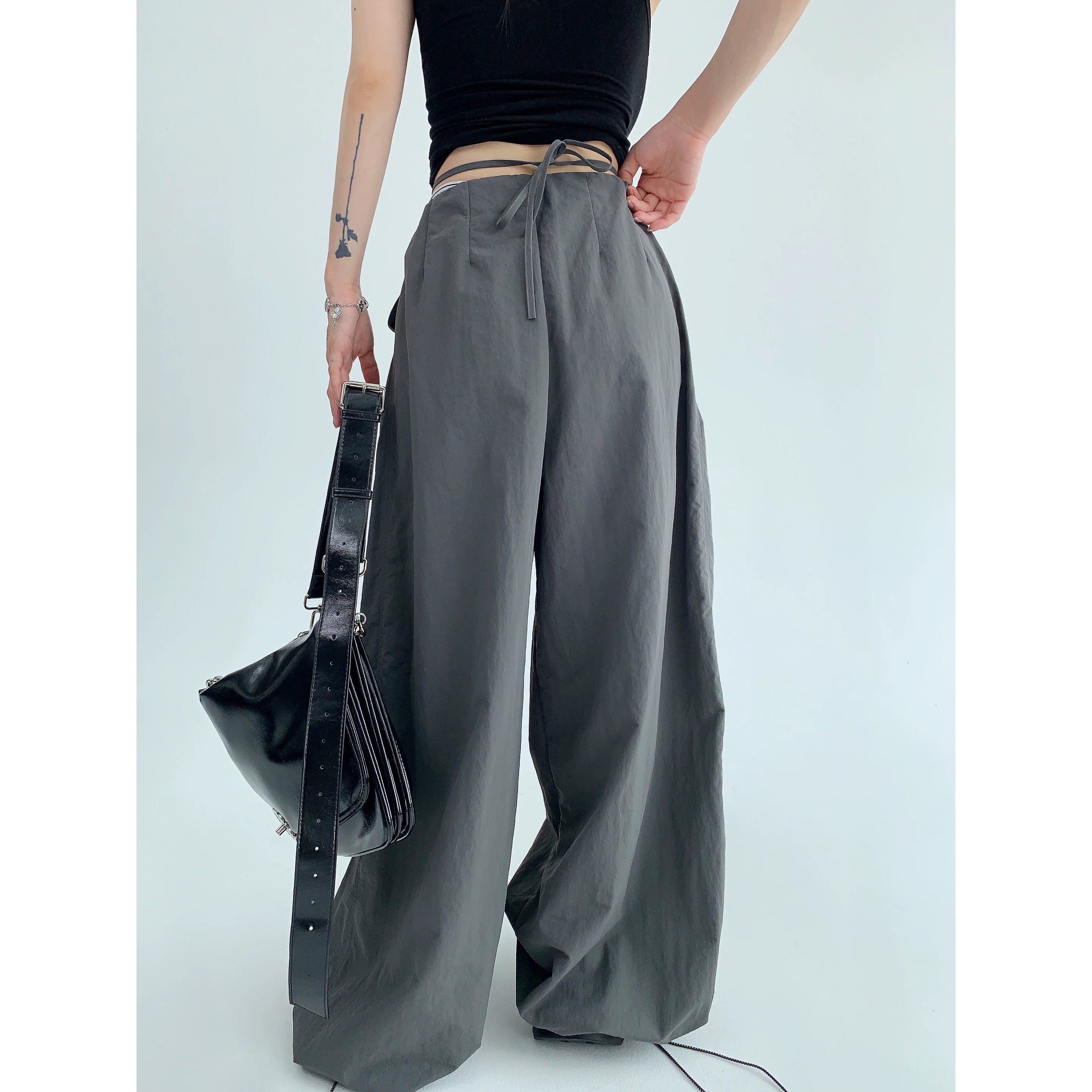 Midnight Parachute Wide Pants