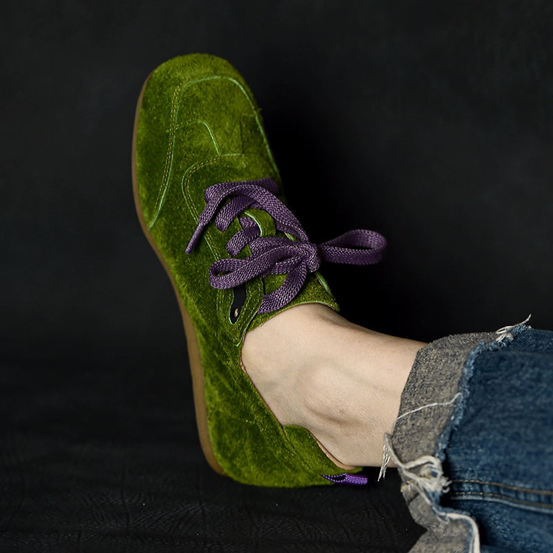 Moss Velvet Fusion Sneaker