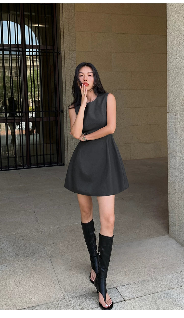 Luna Sculpt Mini Dress