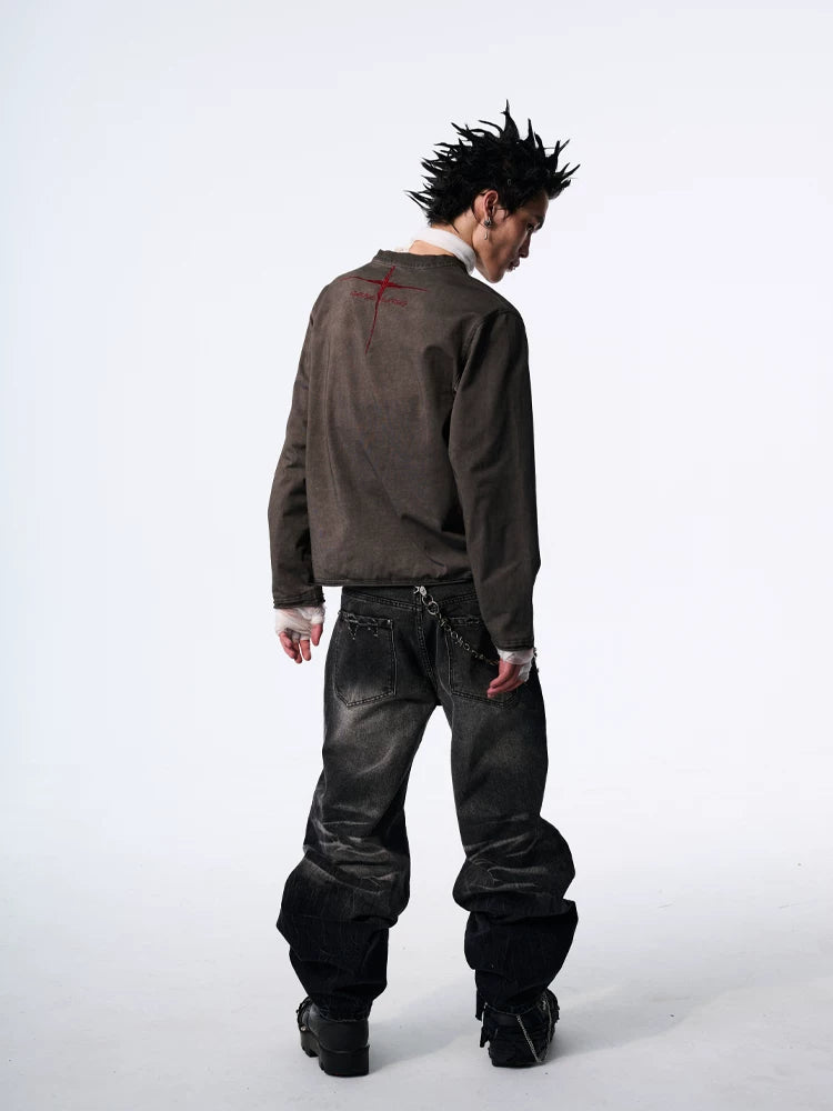 Ashen Relic Henley Long Sleeve Shirt