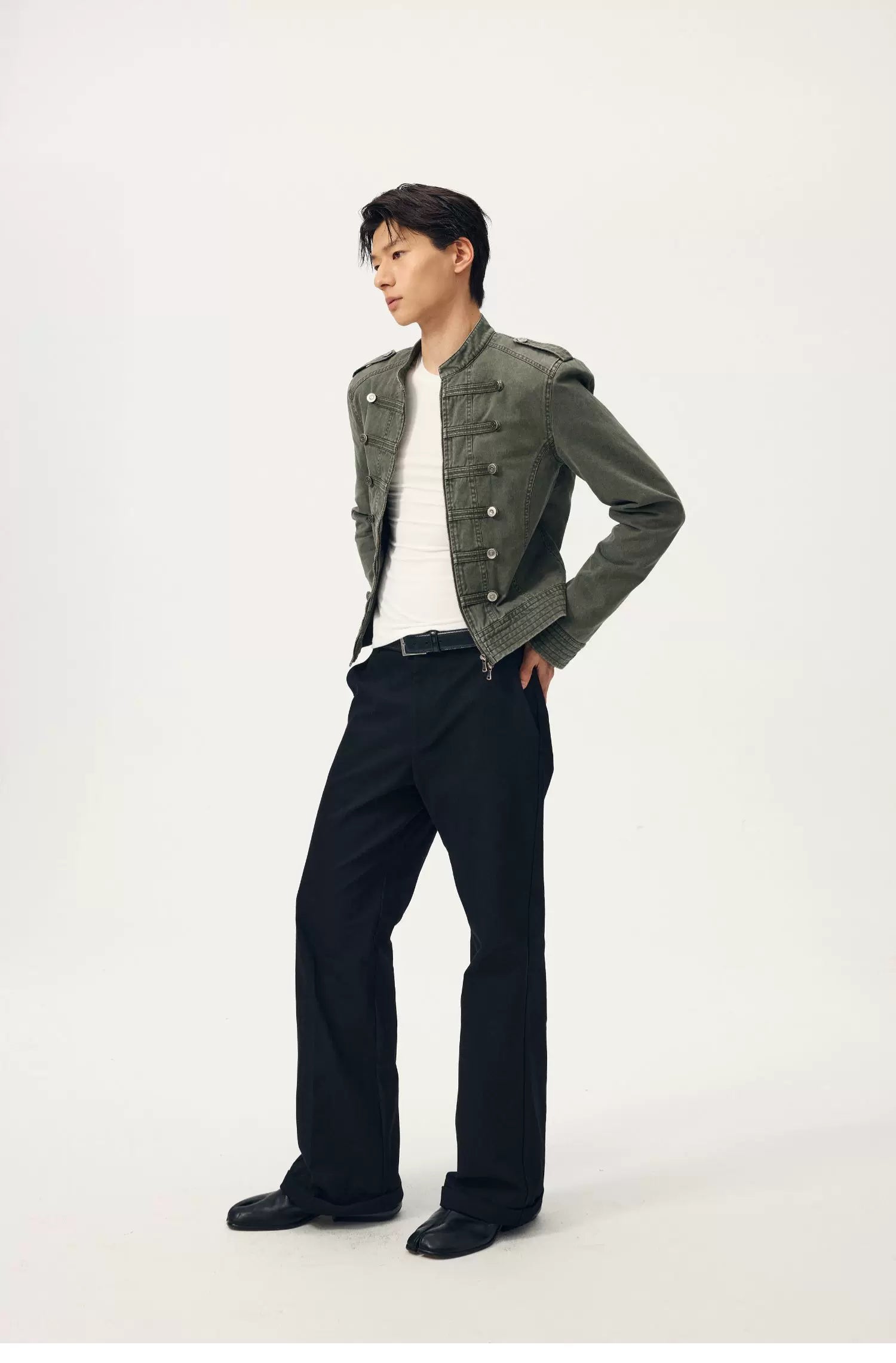 Ebony Line Flare Trousers