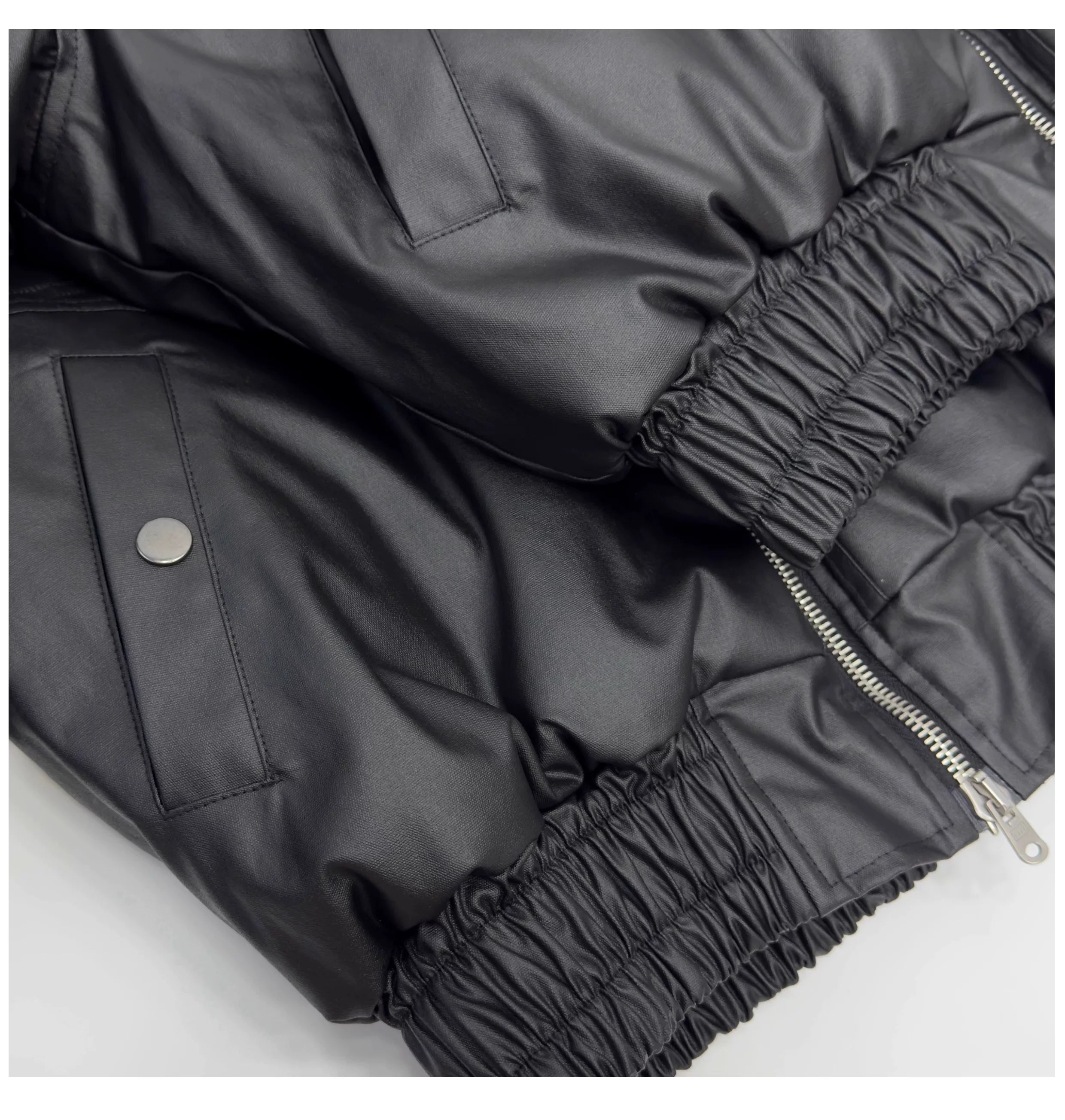 Circuit Panel Crop Bomber Jacket
