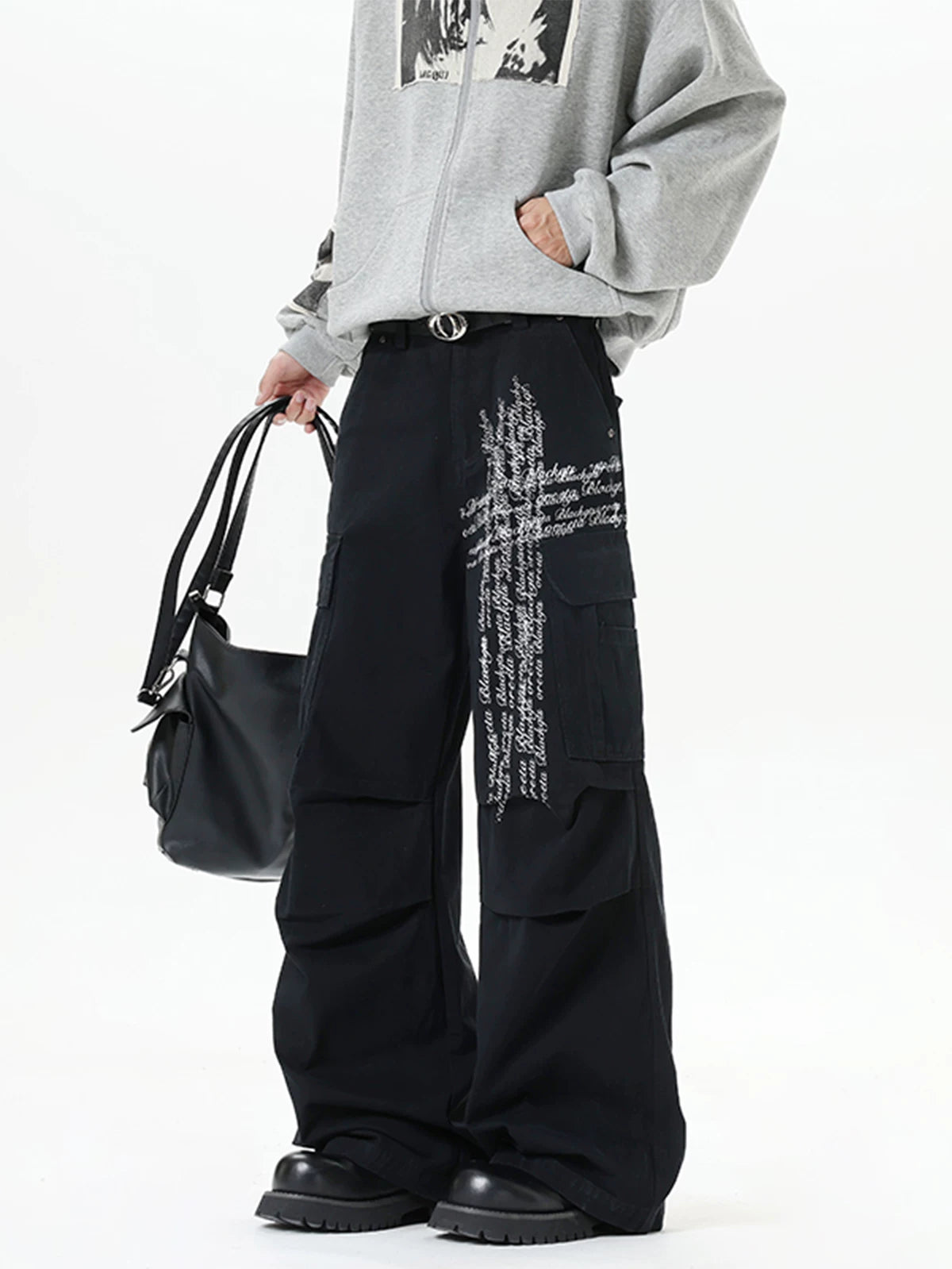 Inkstream Script Cargo Pants