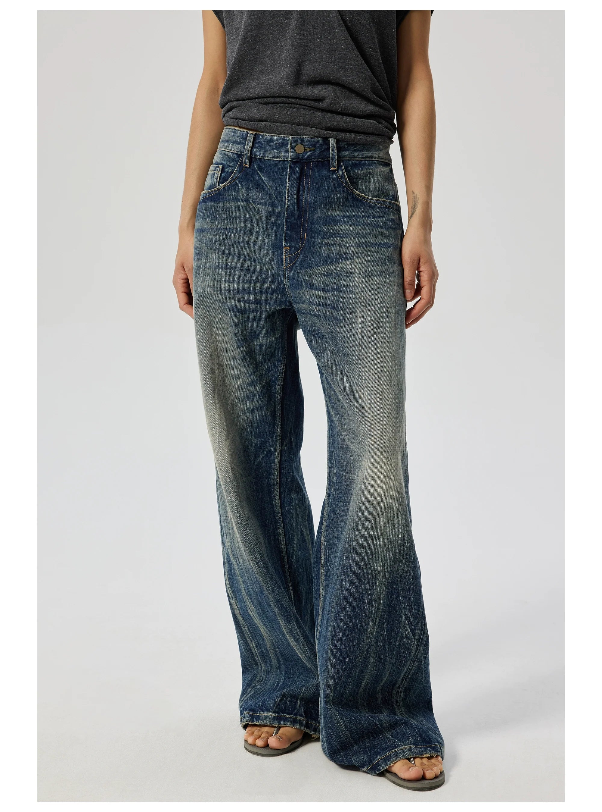 Lightning Fade Washed Jeans
