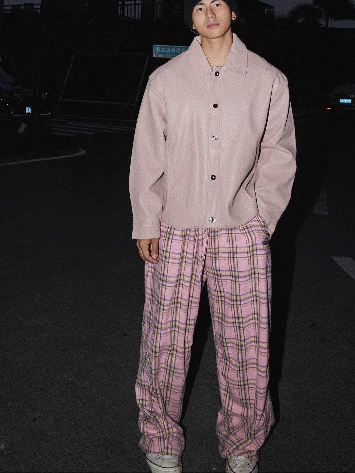 Dust Dusk Oversized Snap Shirt Jacket