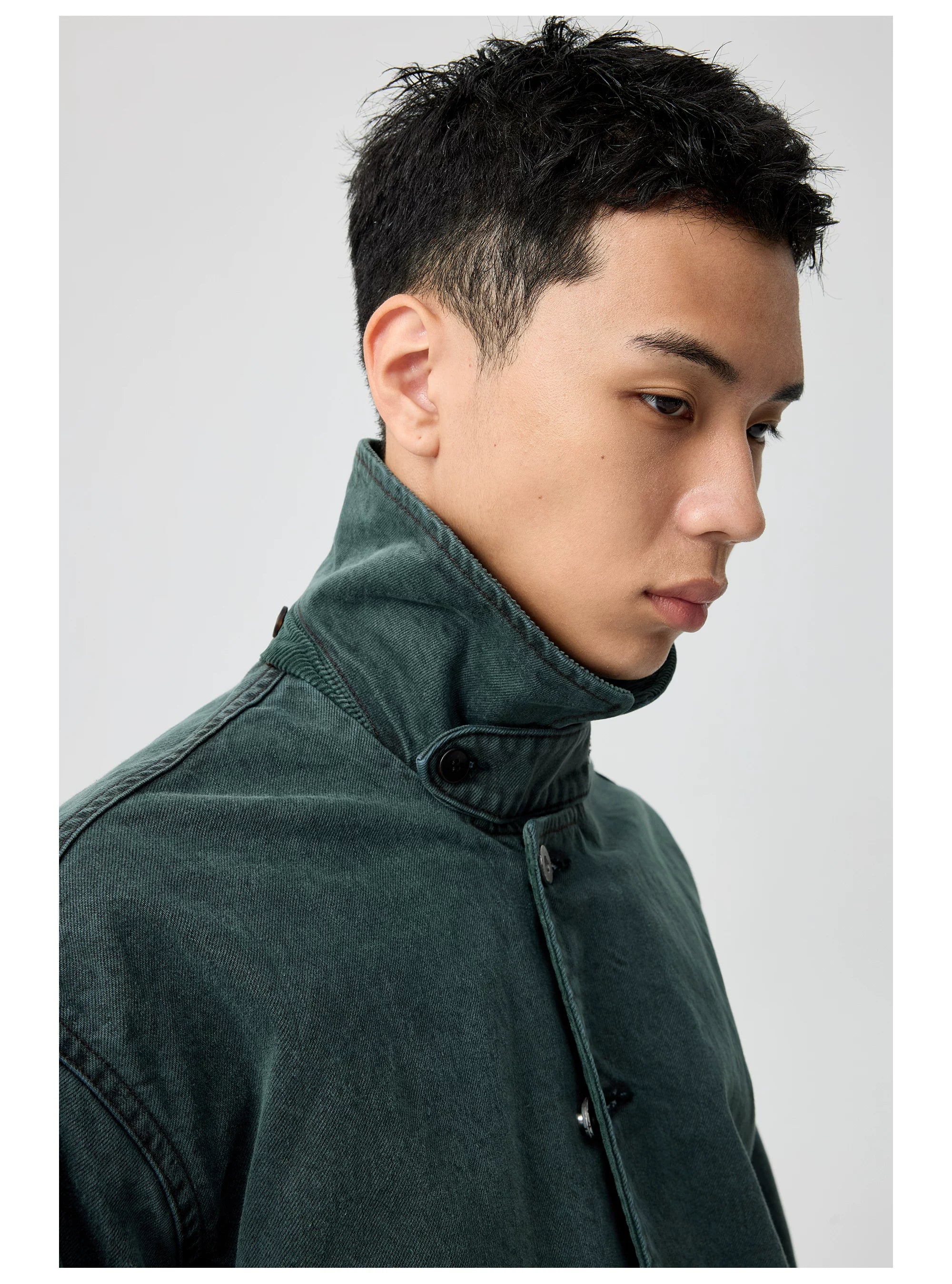 Garment-Dyed Utility Jacket