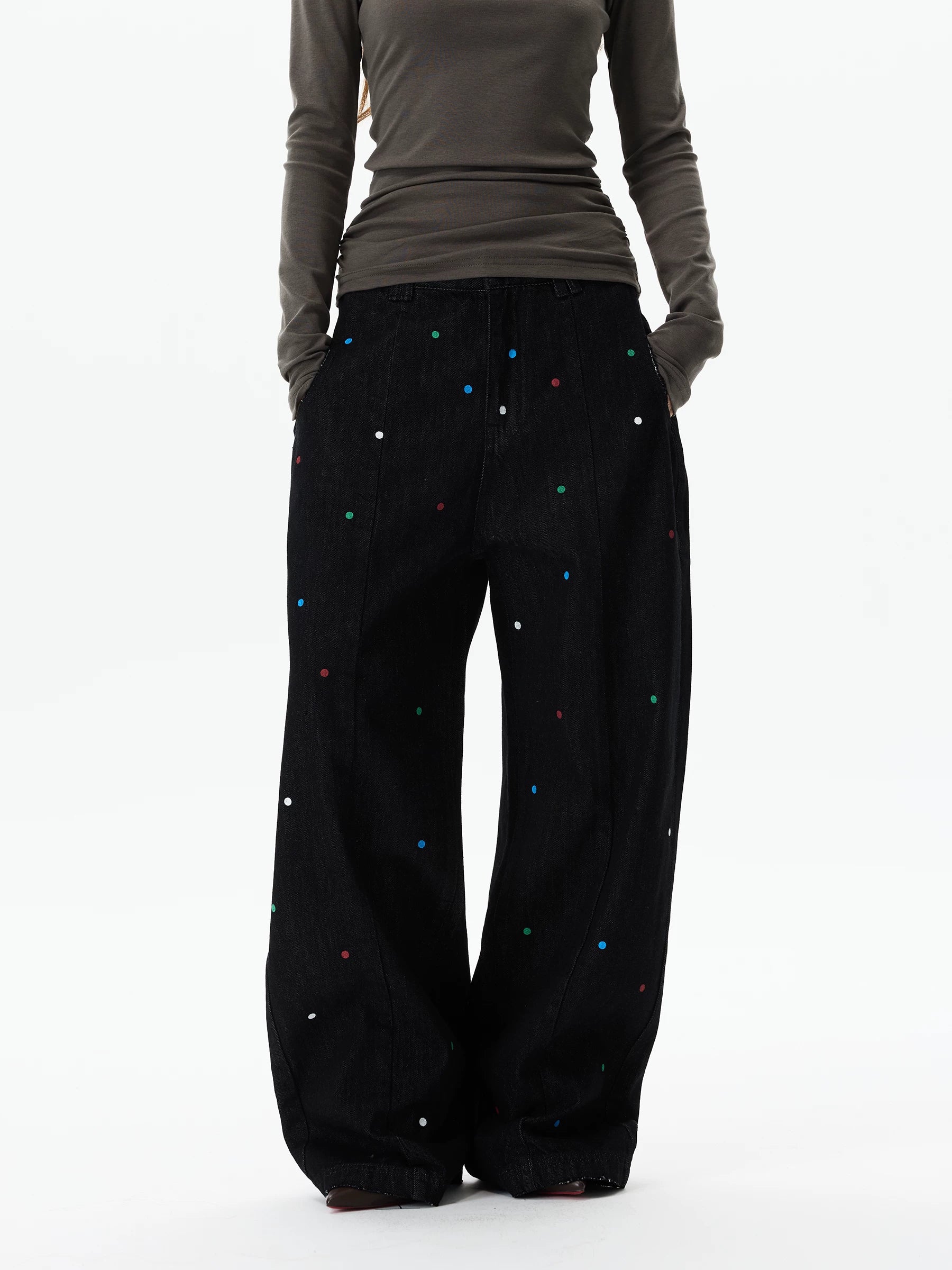 Pixel Pop Balloon Jeans
