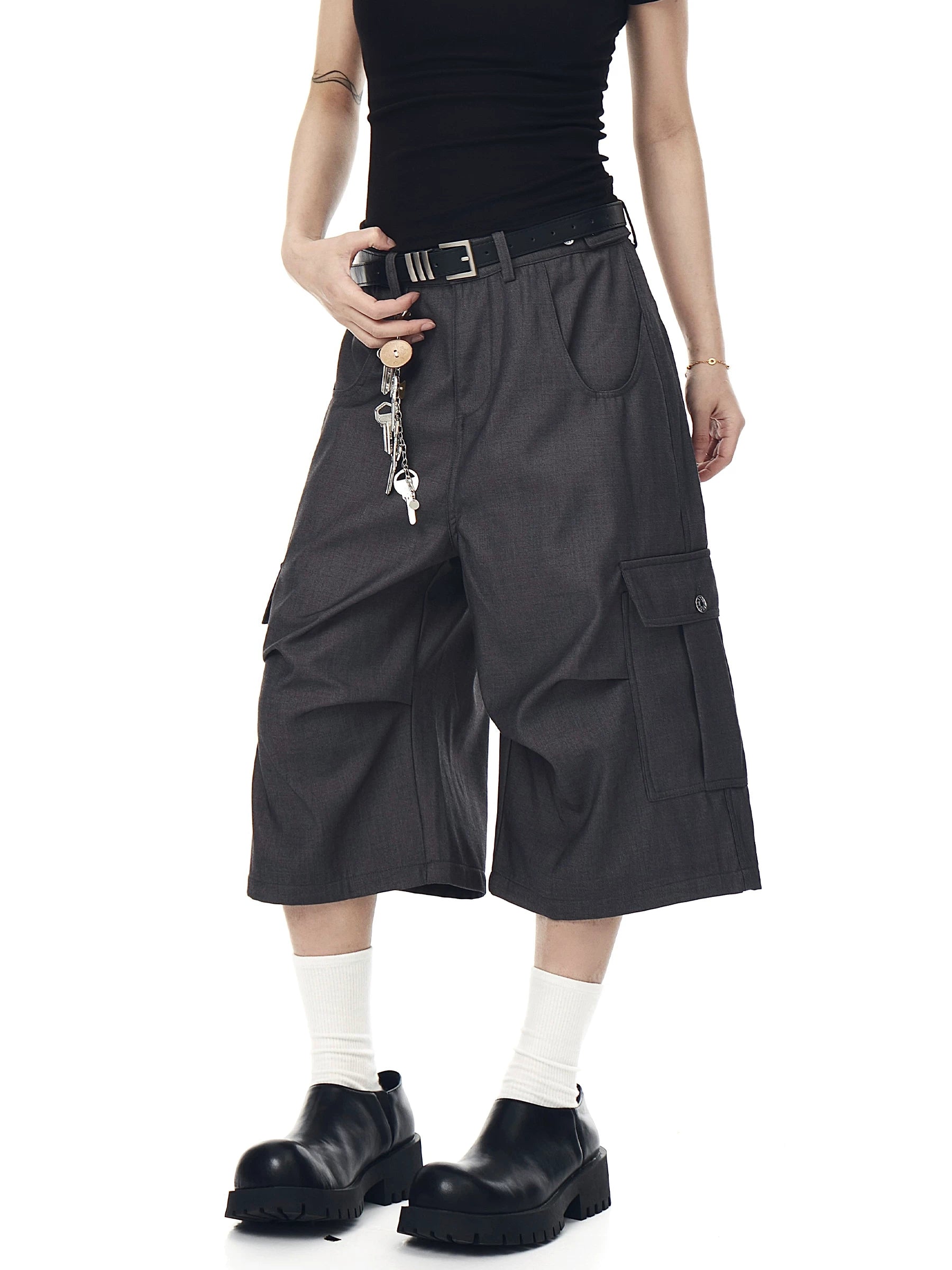 Metro Forge Culotte Cargo Shorts