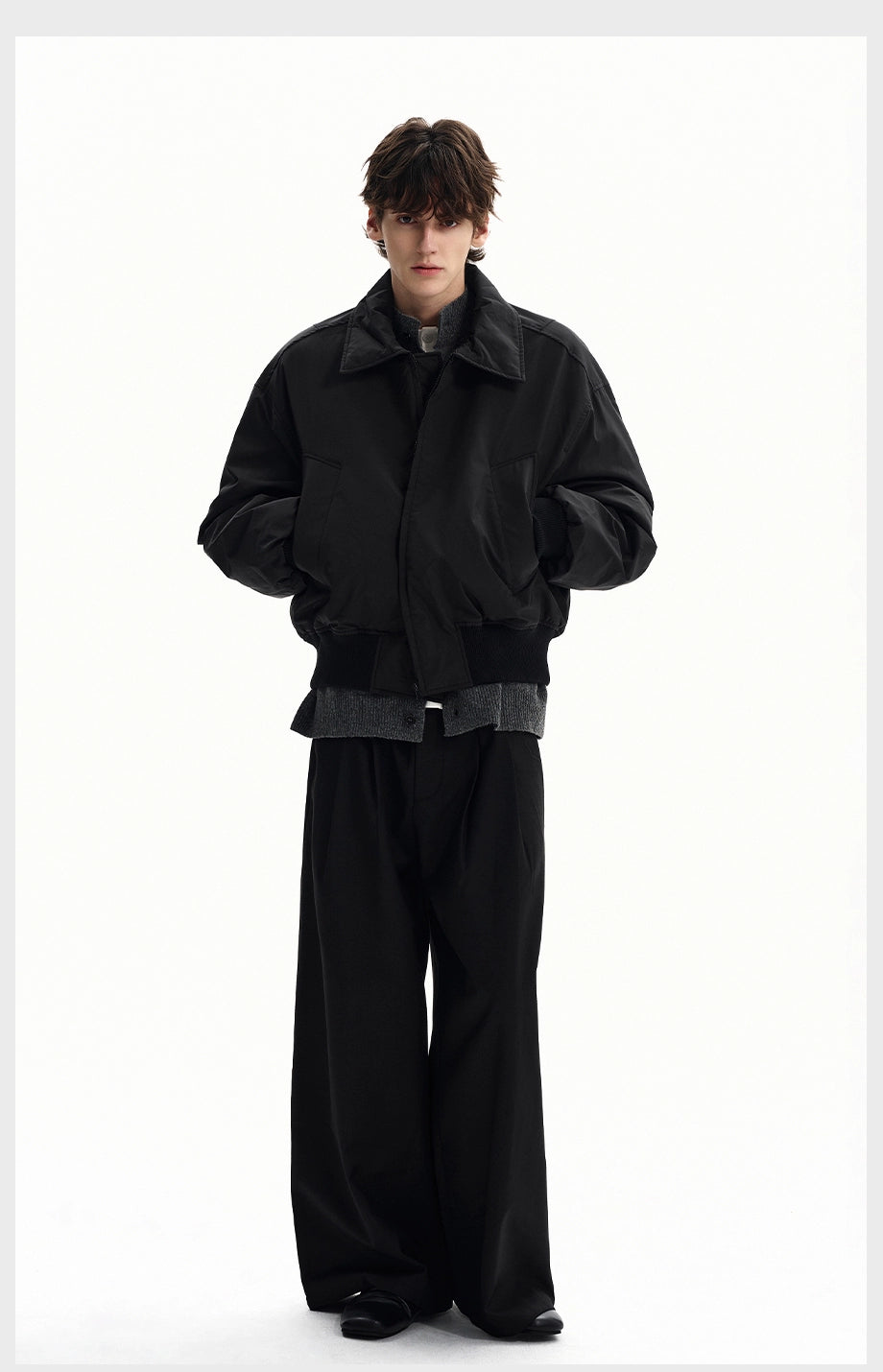 Raven Harbor Padded Bomber Jacket