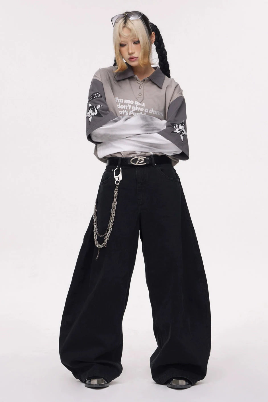 Men's Versatile Loose Scimitar Pants