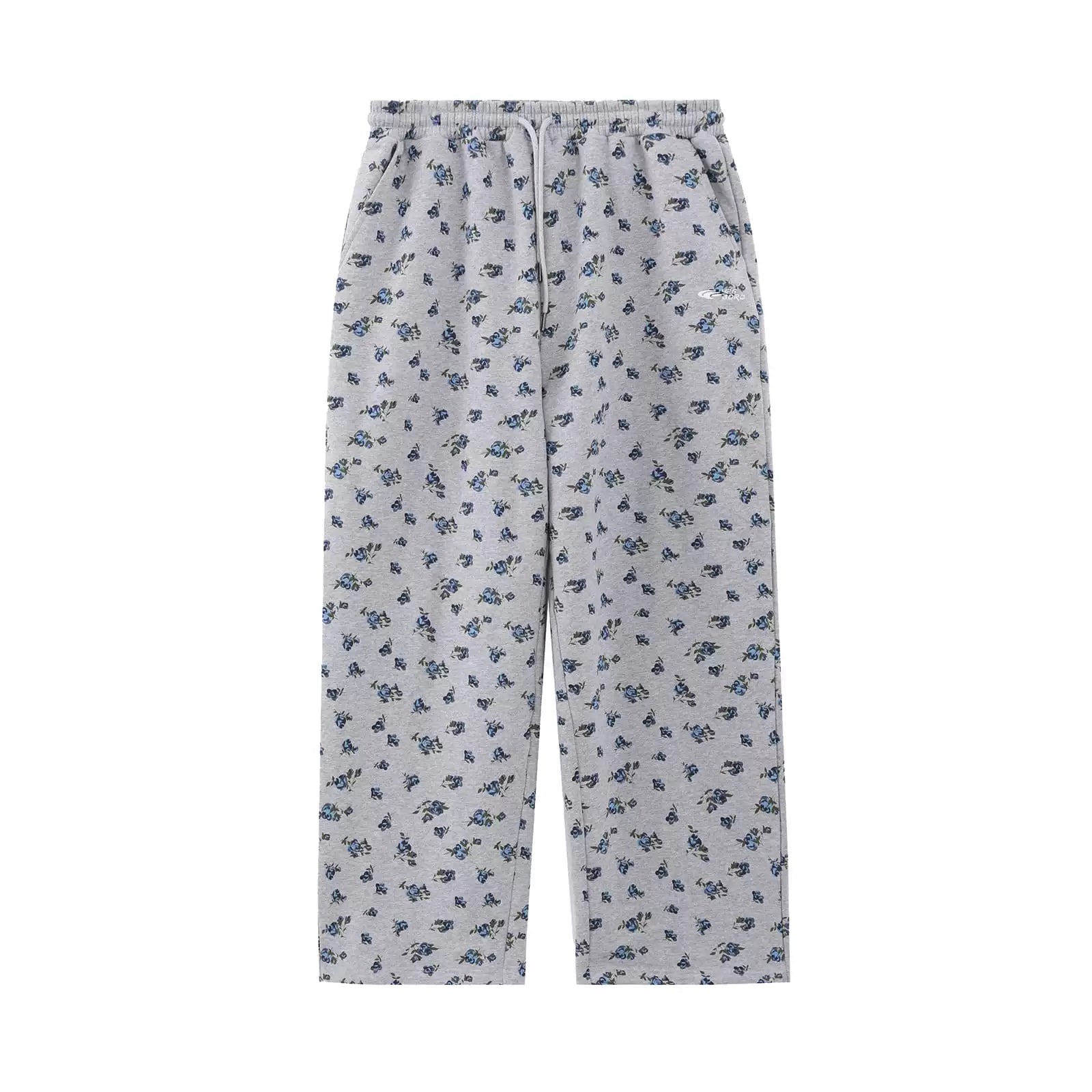 Loose Fit Floral Streetwear Pants - chiclara