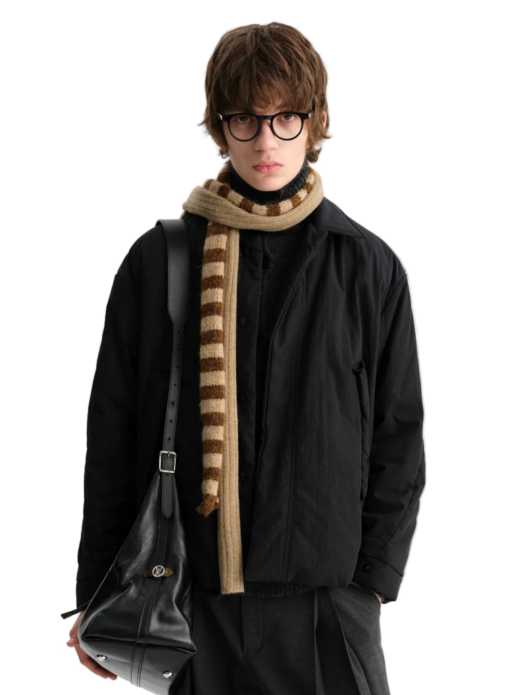 Midnight Study Minimal Puff Jacket