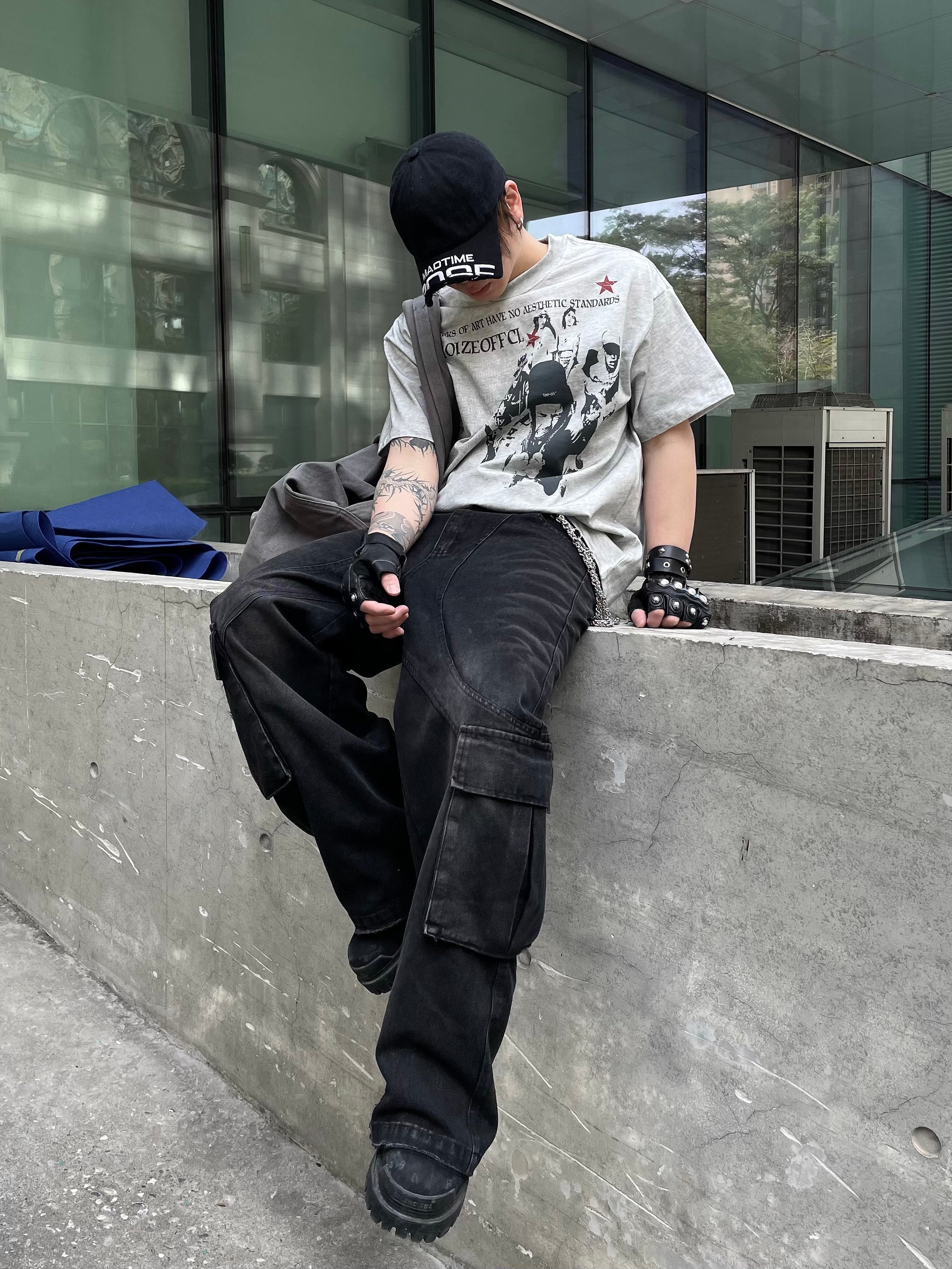 Rebel Edge Punk Graphic Tee