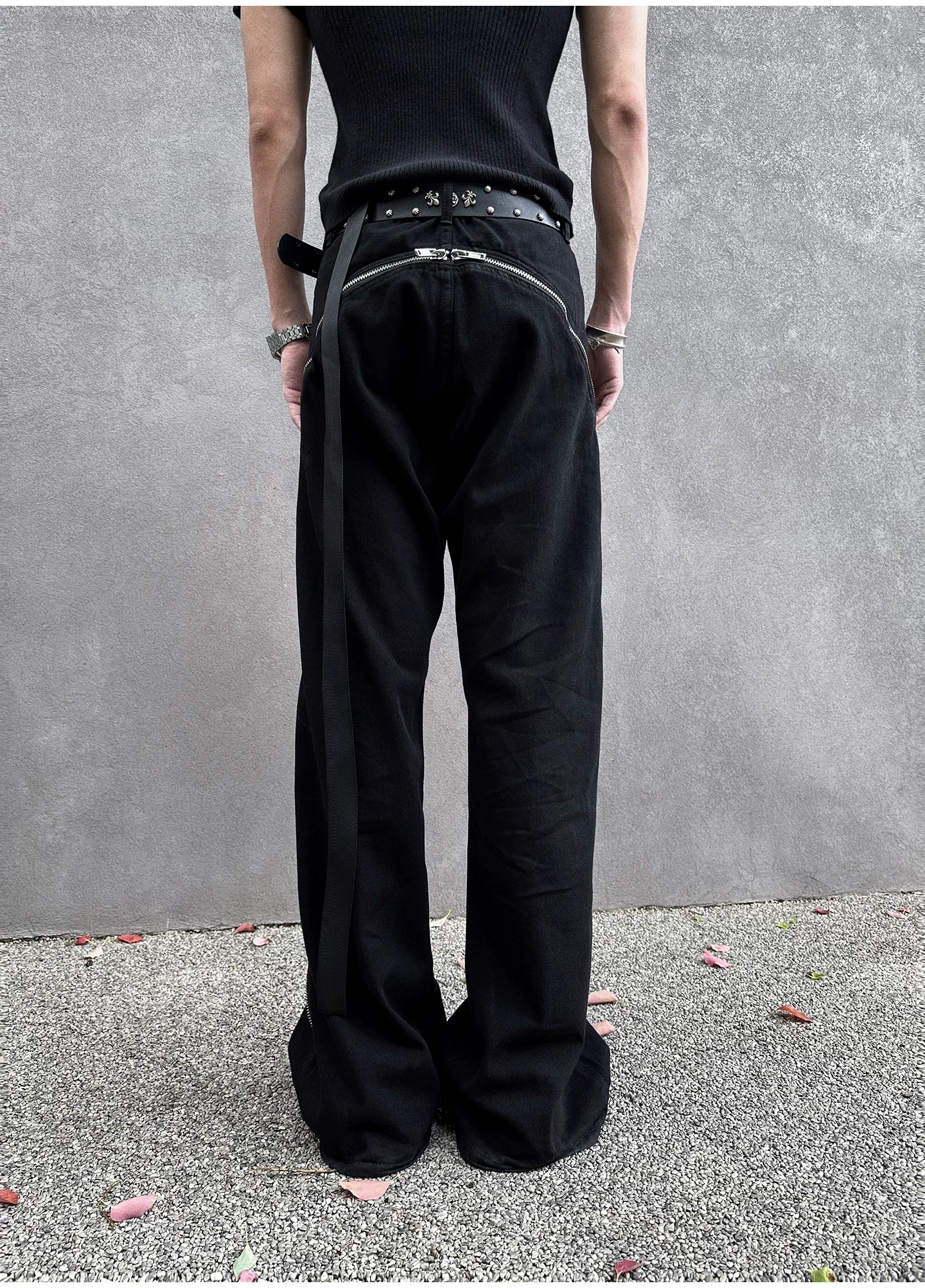 Vortex Rail Twin-Zip Flare Pants