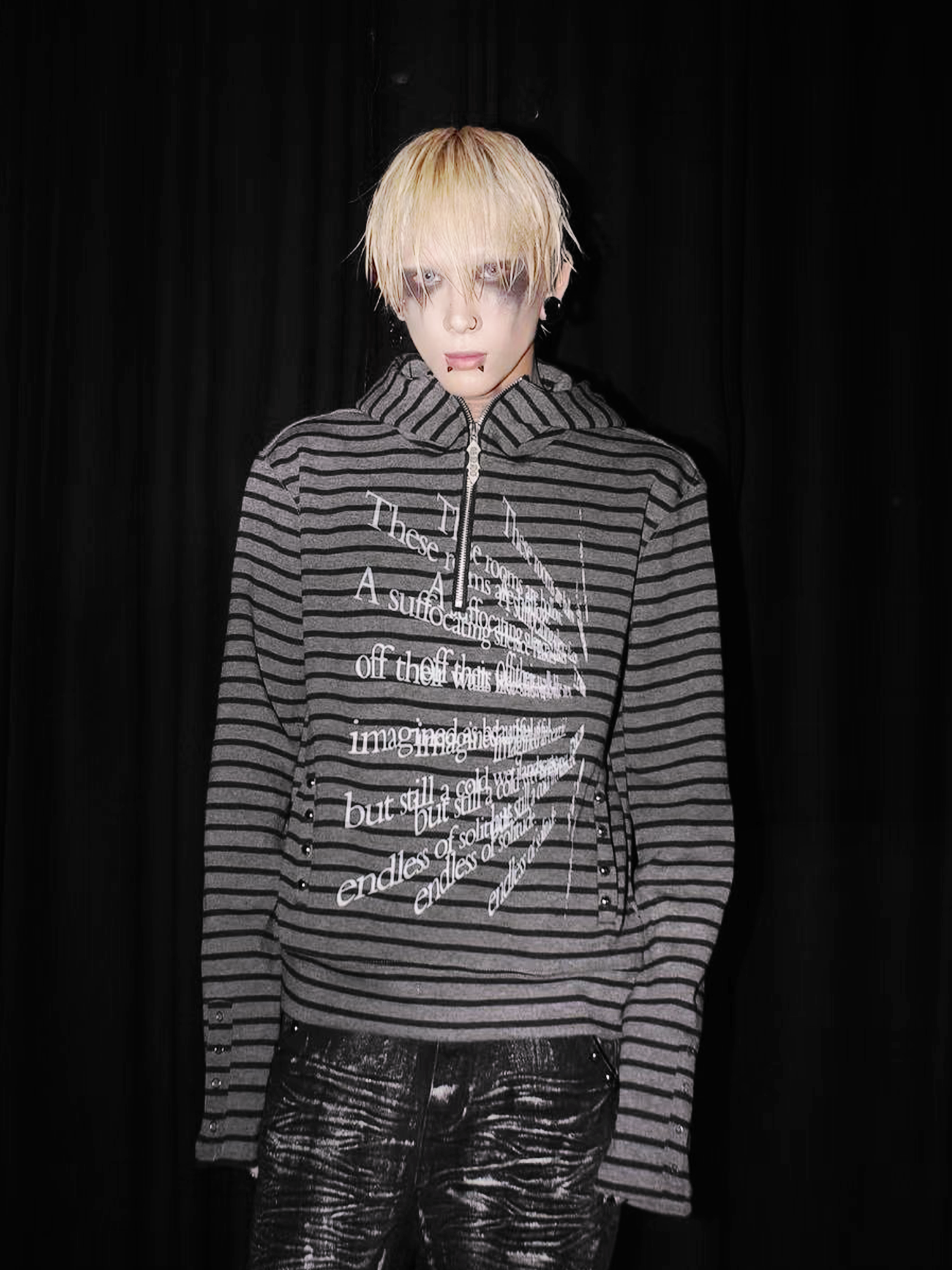 Whisperstripe Wind Verse Hoodie