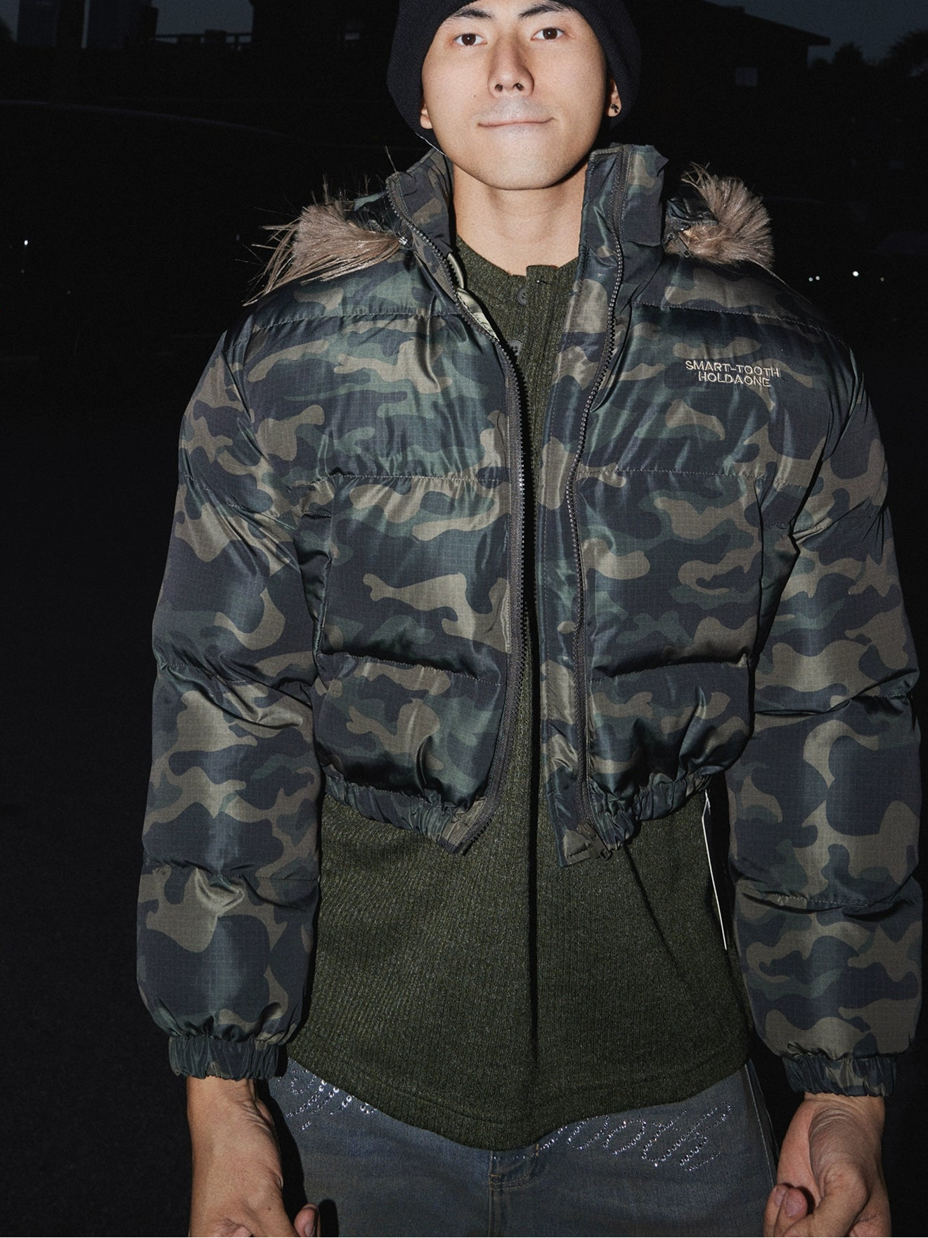 Urban Recon Camo Puffer Jacket