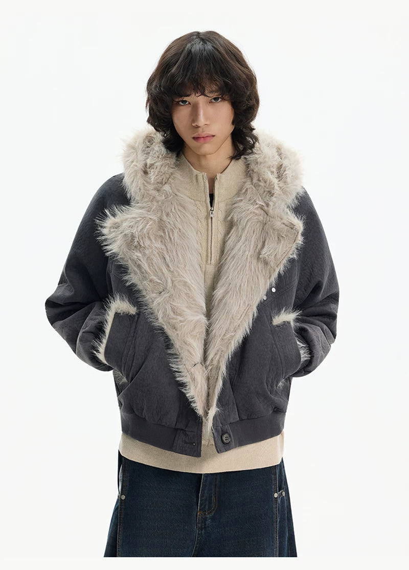 Arctic Shadow Fur Jacket