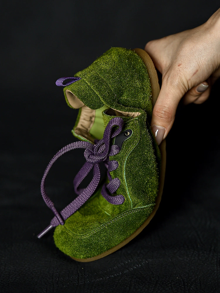 Moss Velvet Fusion Sneaker