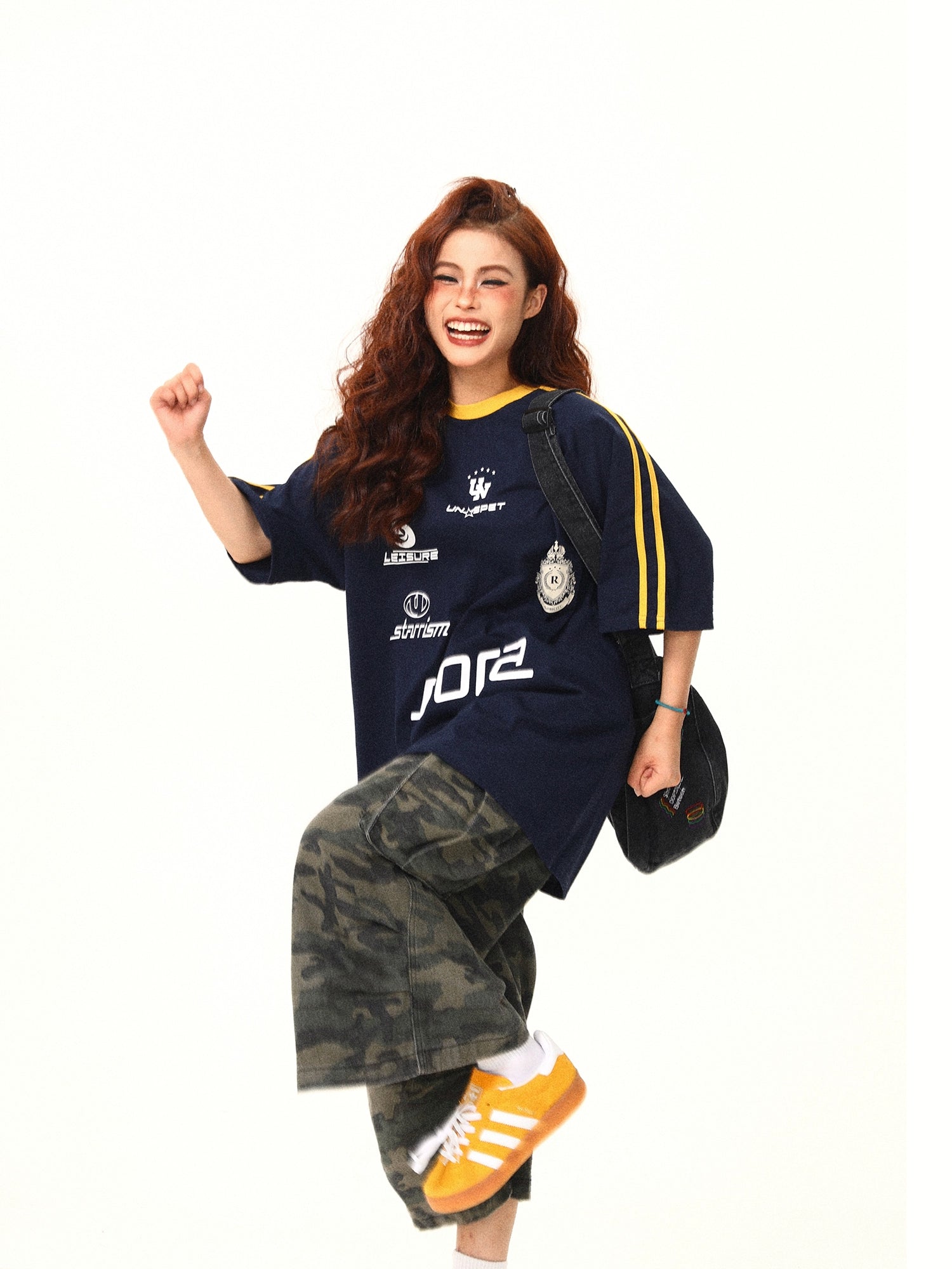 Navy Star Sporty Graphic Tee