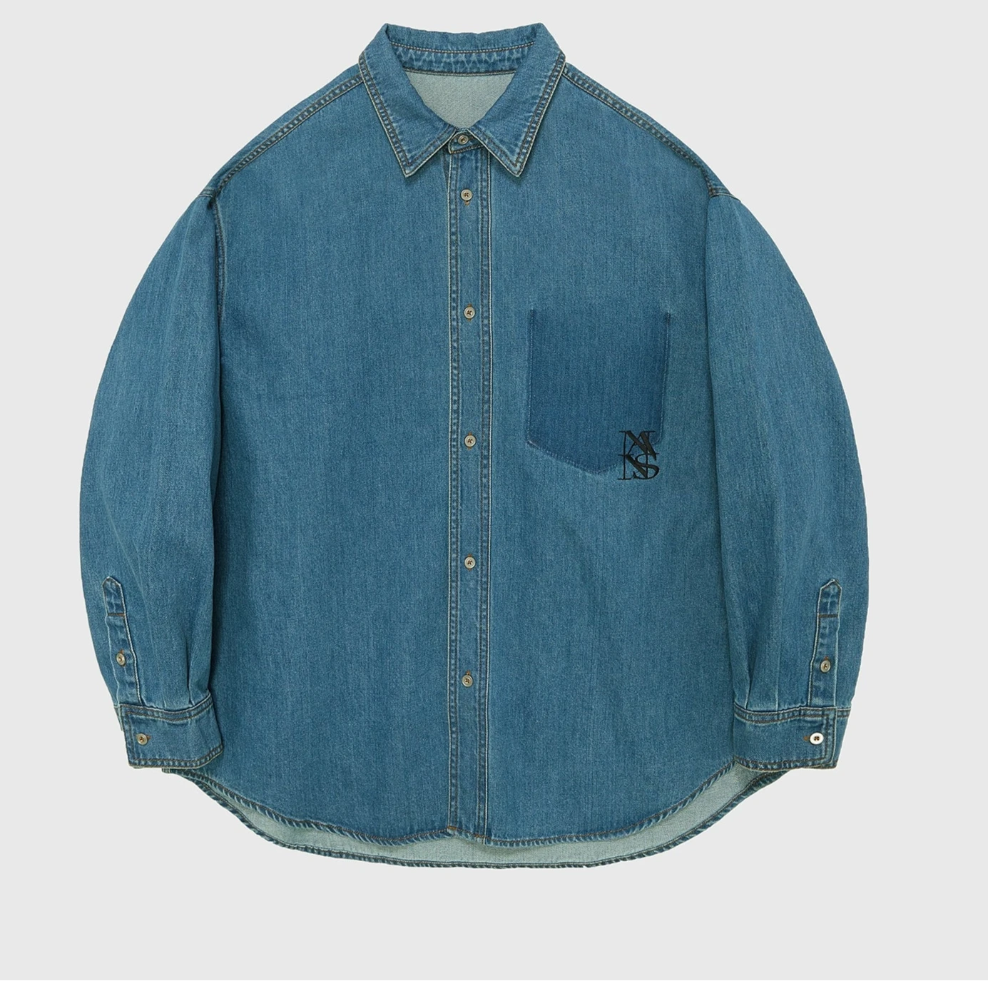 Washed Denim Shirt