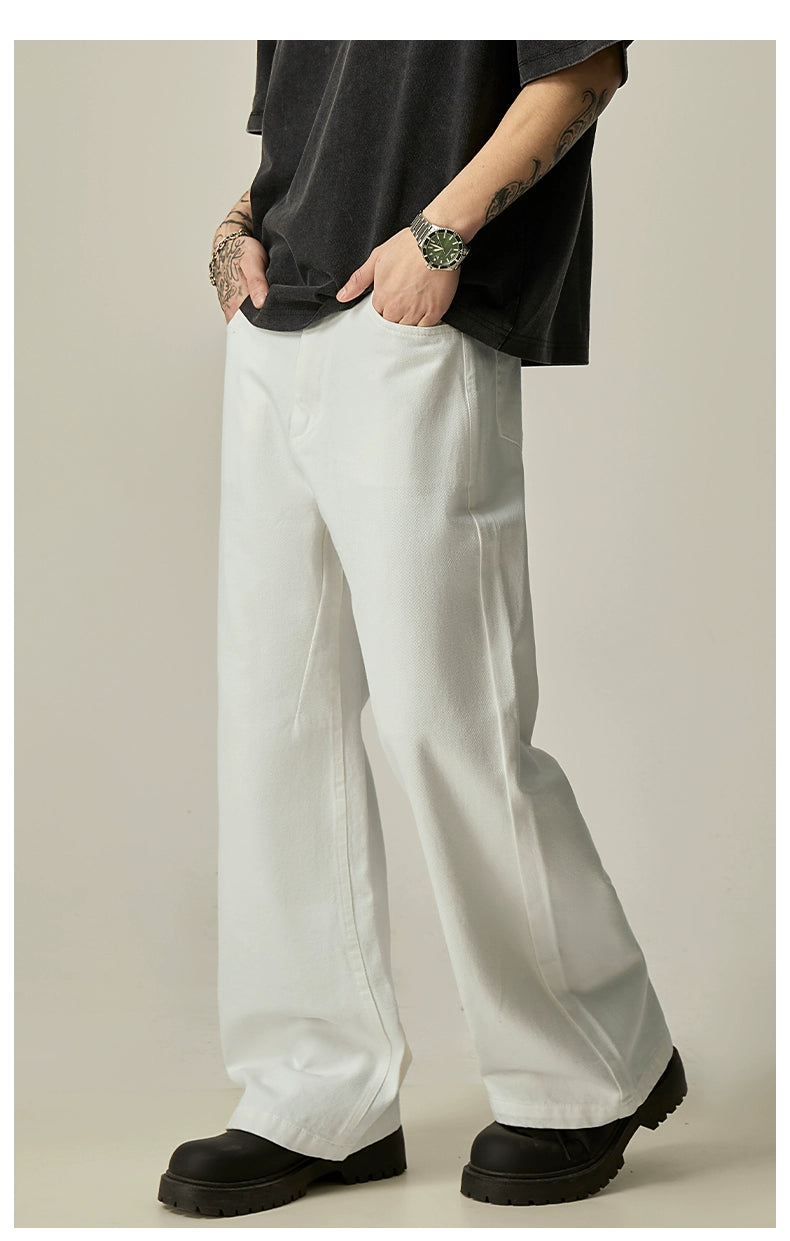 Ivory Current Ultra-Wide Jeans