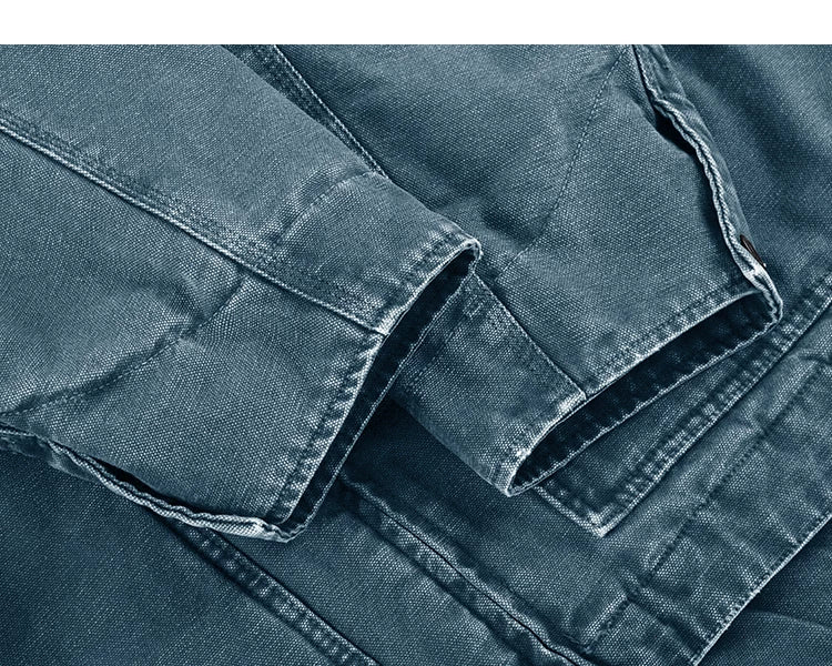Two-Tone Quarry Collar Work Jacket
