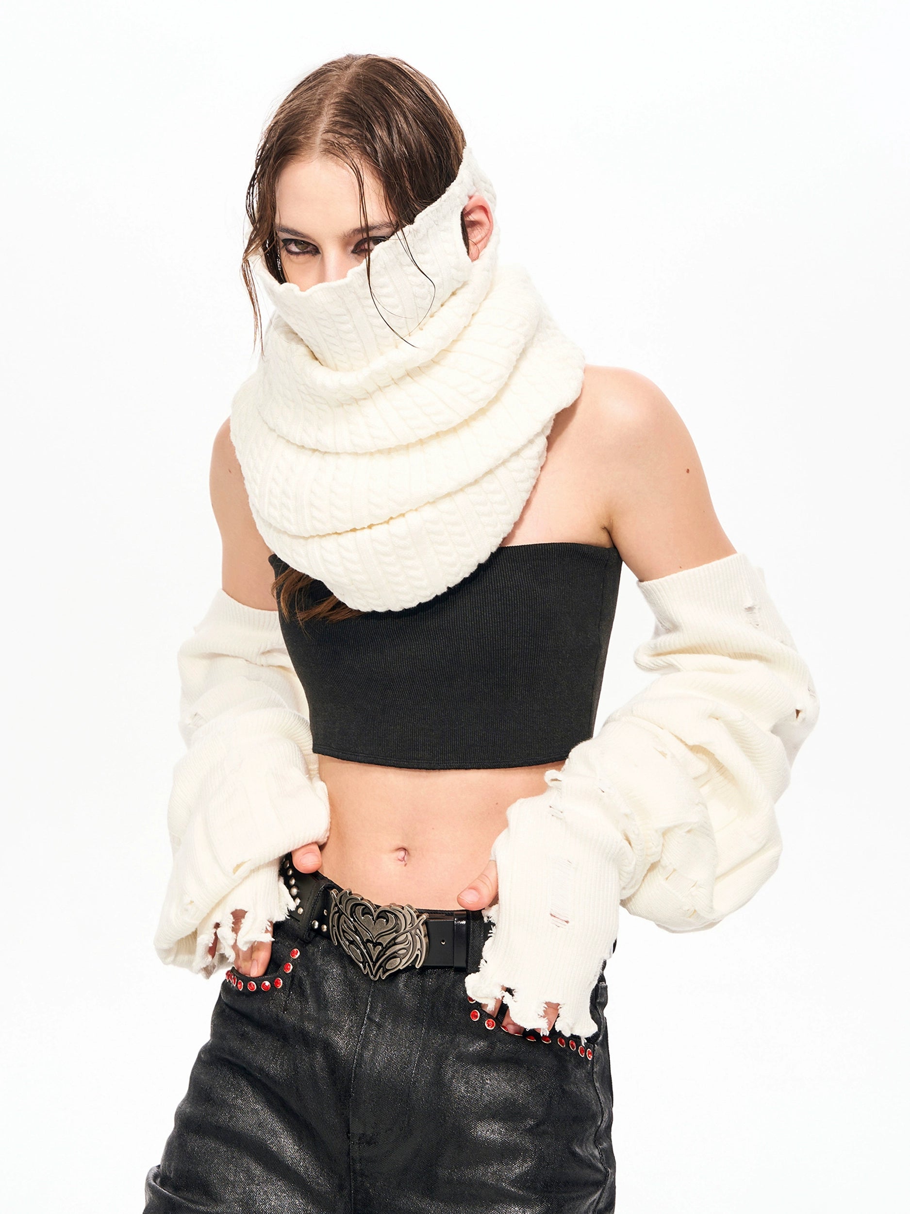 Desert Knit Arm Warmers