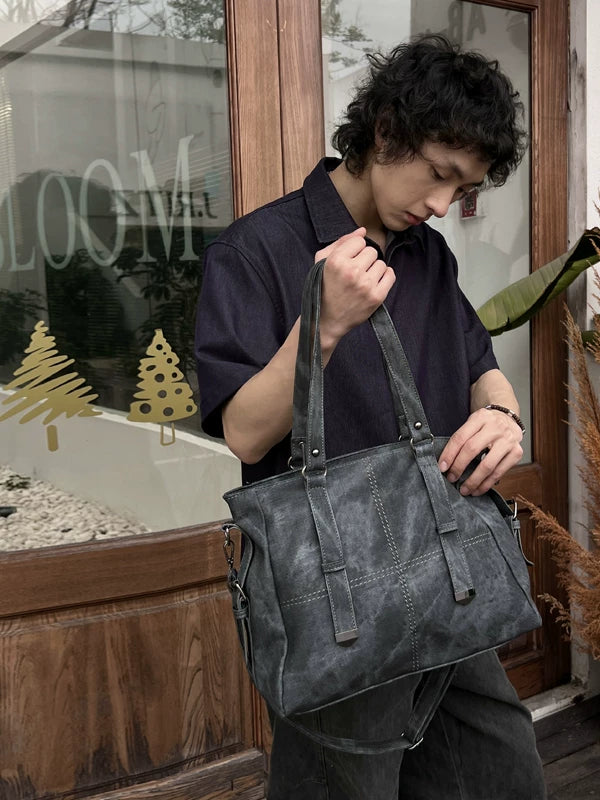 Slate Metro Panel Tote